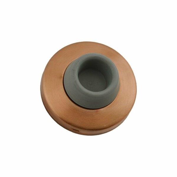 Ives Commercial Solid Brass 2-1/2in Concave Wall Bumper Satin Bronze Finish WS406407CCV10